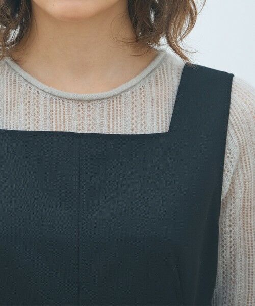 TOMORROWLAND / トゥモローランド サロペット・オールインワン | ウールヘビーメッシュ サロペット | 詳細4