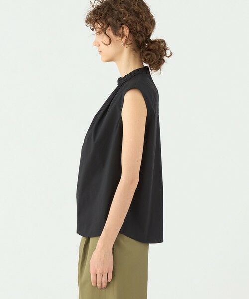 TOMORROWLAND / トゥモローランド シャツ・ブラウス | ストレッチブロード ハイネックブラウス | 詳細3