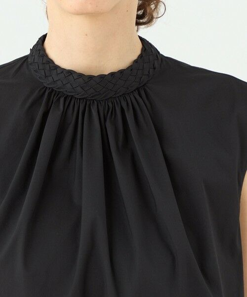 TOMORROWLAND / トゥモローランド シャツ・ブラウス | ストレッチブロード ハイネックブラウス | 詳細5