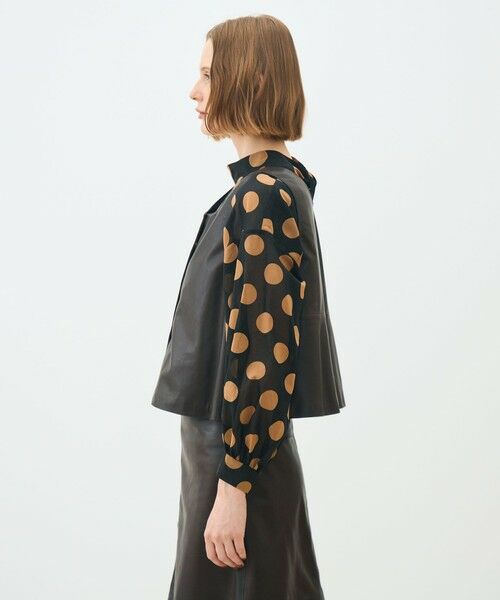 TOMORROWLAND / トゥモローランド ベスト | ベジタブルレザー フロンタブルジレ | 詳細3