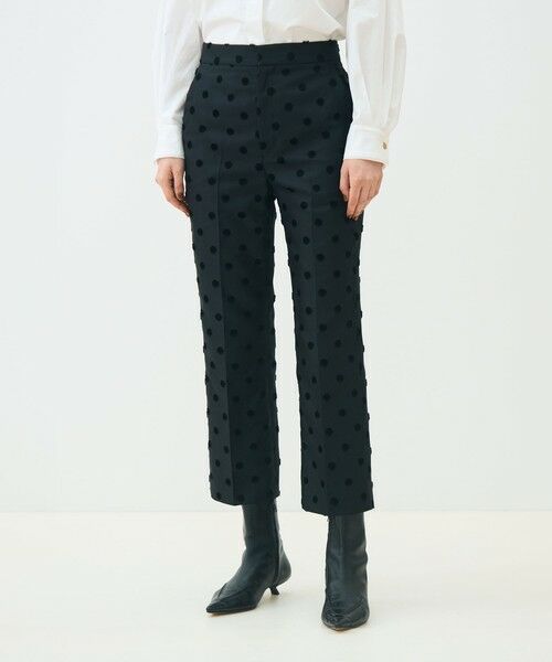 TOMORROWLAND / トゥモローランド その他パンツ | モールポルカドット ベルストレートパンツ | 詳細2
