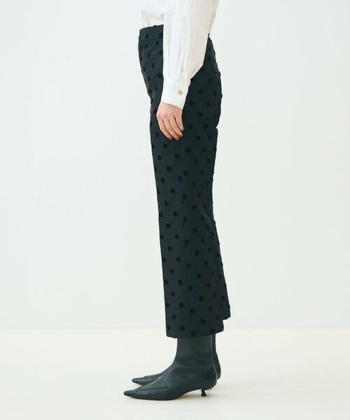 TOMORROWLAND / トゥモローランド その他パンツ | モールポルカドット ベルストレートパンツ | 詳細3