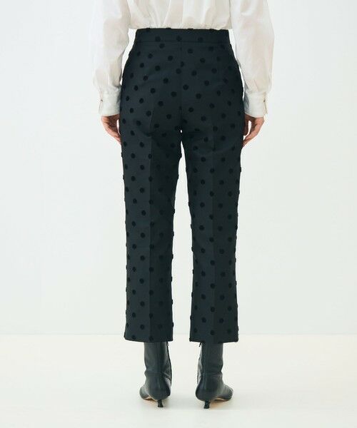 TOMORROWLAND / トゥモローランド その他パンツ | モールポルカドット ベルストレートパンツ | 詳細4