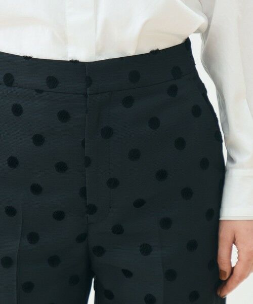 TOMORROWLAND / トゥモローランド その他パンツ | モールポルカドット ベルストレートパンツ | 詳細5