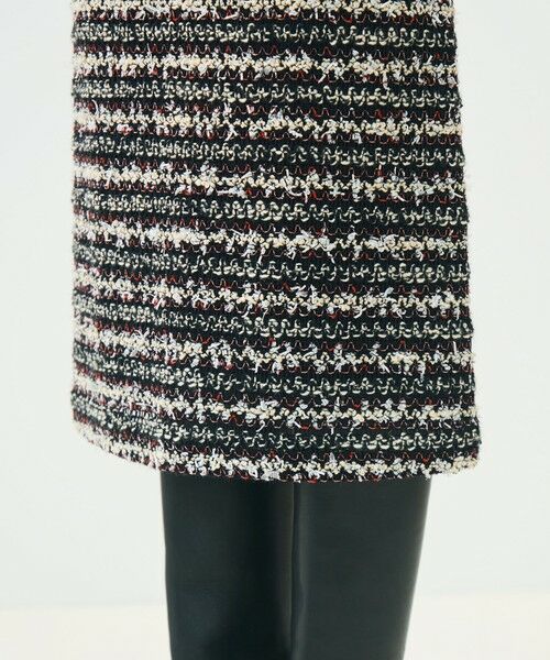 TOMORROWLAND / トゥモローランド ミニ・ひざ丈スカート | ファンシートリコット タイトストレートスカート | 詳細7