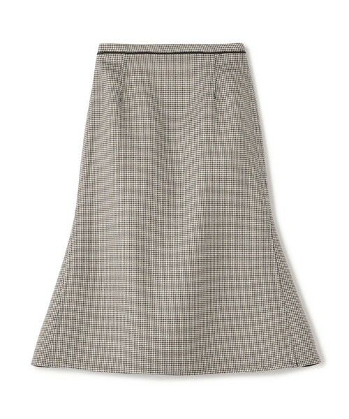 TOMORROWLAND / トゥモローランド ミニ・ひざ丈スカート | ガンクラブトゥースリバー 2-wayマーメイドスカート(42 ライトベージュ系)