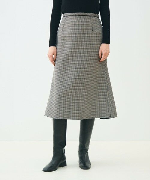 TOMORROWLAND / トゥモローランド ミニ・ひざ丈スカート | ガンクラブトゥースリバー 2-wayマーメイドスカート | 詳細2