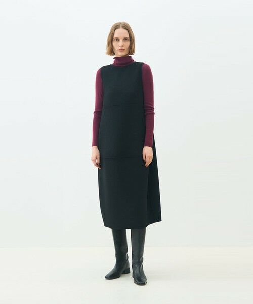 TOMORROWLAND / トゥモローランド ミニ丈・ひざ丈ワンピース | ガンクラブトゥースリバー 4-wayコクーンワンピース | 詳細11