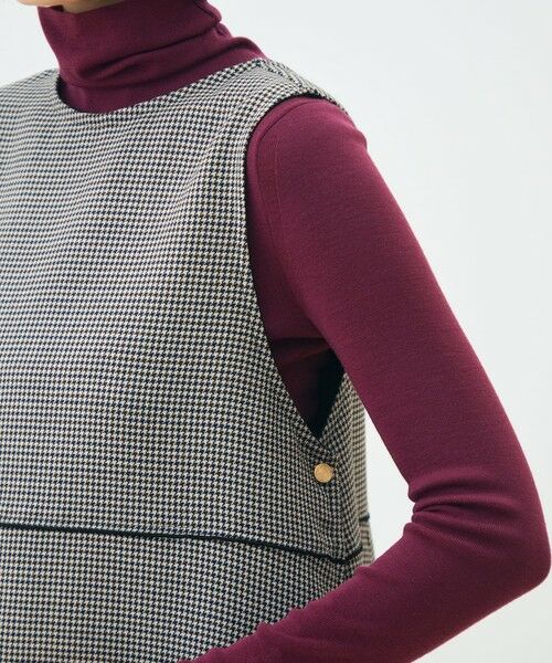 TOMORROWLAND / トゥモローランド ミニ丈・ひざ丈ワンピース | ガンクラブトゥースリバー 4-wayコクーンワンピース | 詳細6