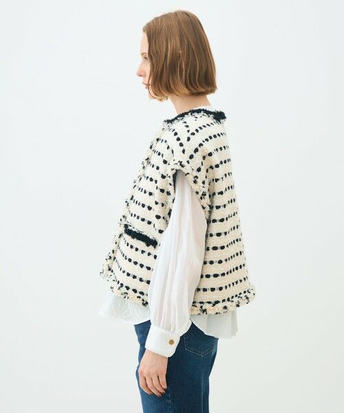 TOMORROWLAND / トゥモローランド ベスト | ウィンターボーダー スクエアジレ | 詳細3