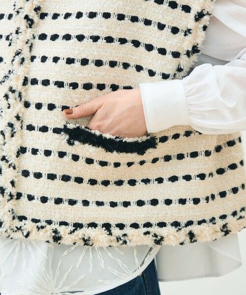 TOMORROWLAND / トゥモローランド ベスト | ウィンターボーダー スクエアジレ | 詳細8