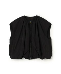 TOMORROWLAND / トゥモローランド ベスト | ポリエステルシルクタフタ バルーンジレ