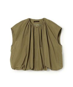 TOMORROWLAND / トゥモローランド ベスト | ポリエステルシルクタフタ バルーンジレ