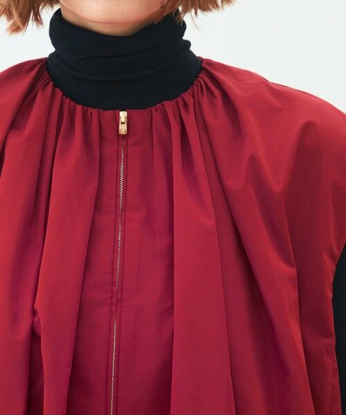 TOMORROWLAND / トゥモローランド ベスト | ポリエステルシルクタフタ バルーンジレ | 詳細6