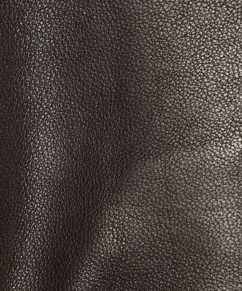 TOMORROWLAND / トゥモローランド ブルゾン | ベジタブルレザー コクーンブルゾン | 詳細11