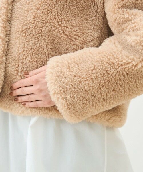 TOMORROWLAND / トゥモローランド その他アウター | テディファー ショートコート | 詳細7