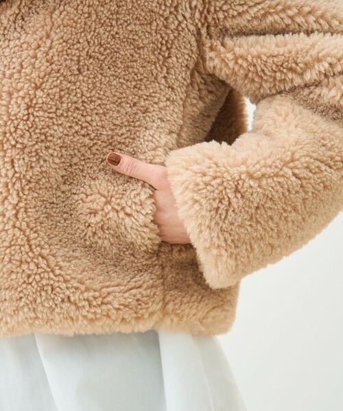 TOMORROWLAND / トゥモローランド その他アウター | テディファー ショートコート | 詳細8