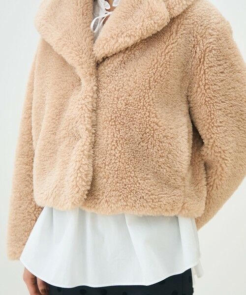 TOMORROWLAND / トゥモローランド その他アウター | テディファー ショートコート | 詳細9