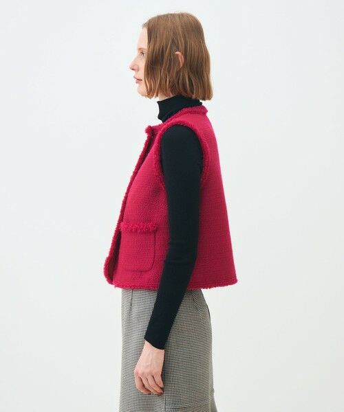 TOMORROWLAND / トゥモローランド ベスト | ブークレーファンシー クルーネックジレ | 詳細3