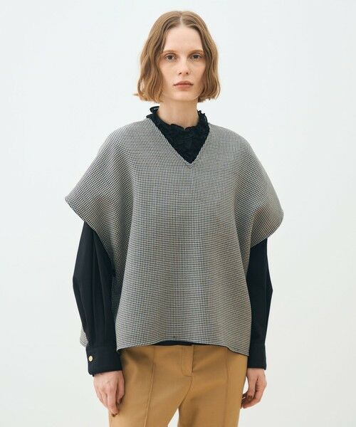 TOMORROWLAND / トゥモローランド ベスト | ガンクラブトゥースリバー 4-wayクローク | 詳細11