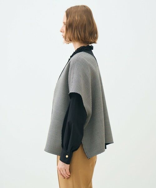 TOMORROWLAND / トゥモローランド ベスト | ガンクラブトゥースリバー 4-wayクローク | 詳細3