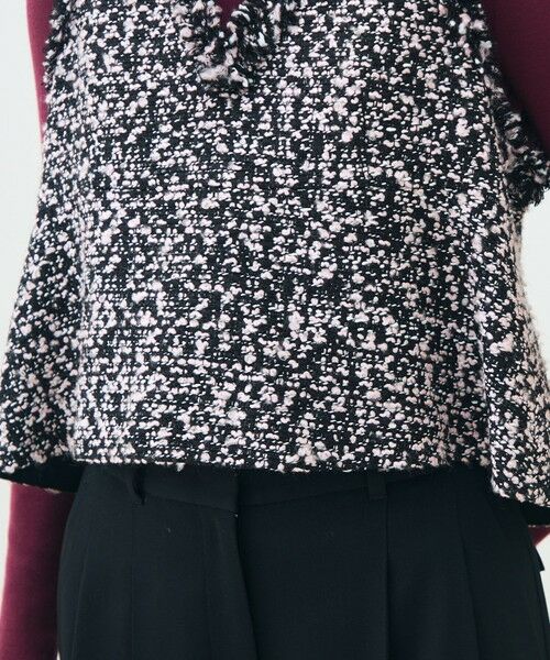 TOMORROWLAND / トゥモローランド ベスト | ローズラインファンシー フロンタブルジレ | 詳細8