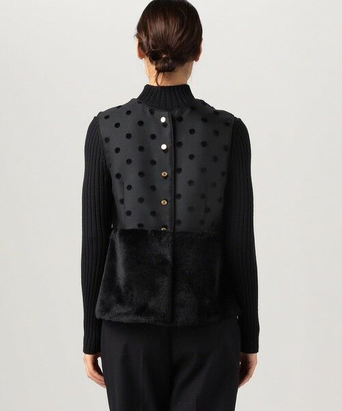 TOMORROWLAND / トゥモローランド ベスト | モールポルカドット チュチュファージレ | 詳細5