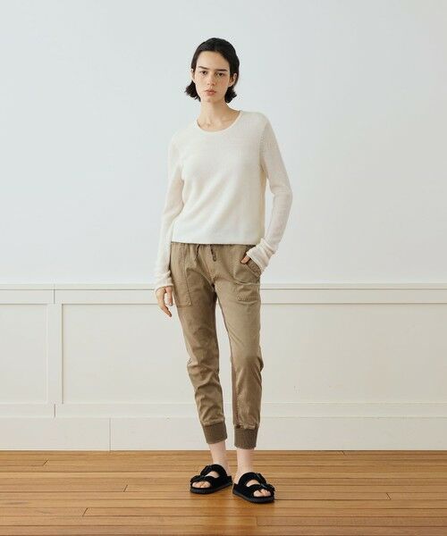 TOMORROWLAND / トゥモローランド ニット・セーター | ソフトフェザーウェイトカシミヤ クルーネックプルオーバー WOKC3076 | 詳細1