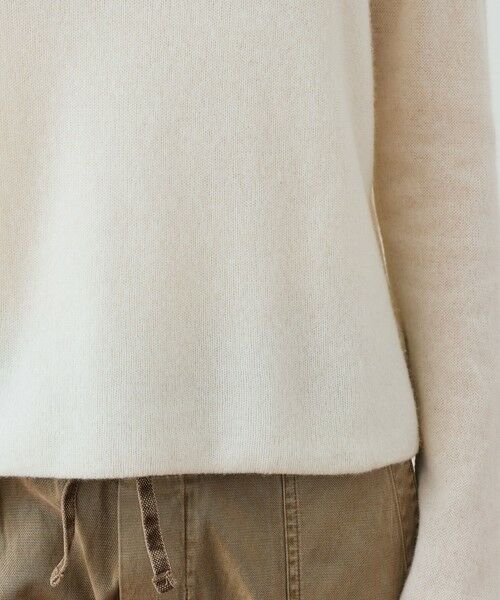 TOMORROWLAND / トゥモローランド ニット・セーター | ソフトフェザーウェイトカシミヤ クルーネックプルオーバー WOKC3076 | 詳細7