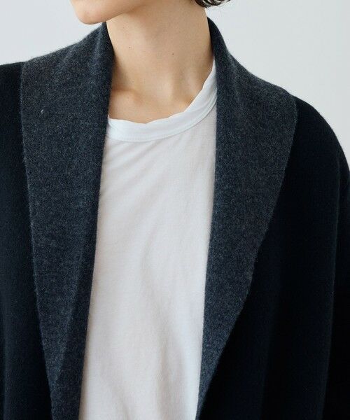 TOMORROWLAND / トゥモローランド ニット・セーター | リサイクルカシミヤ ショールカラーコート WRBC2619 | 詳細5