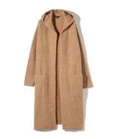 TOMORROWLAND / トゥモローランド その他アウター | チャンキーワッフルニット フードデッドコート WWAS2627