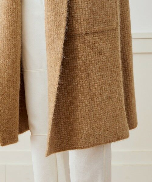 TOMORROWLAND / トゥモローランド その他アウター | チャンキーワッフルニット フードデッドコート WWAS2627 | 詳細7