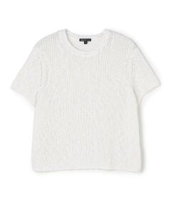 TOMORROWLAND / トゥモローランド ニット・セーター | コットンリネン ショートスリーブプルオーバー WVP3141