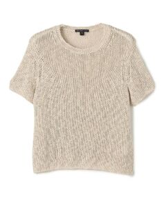 TOMORROWLAND / トゥモローランド ニット・セーター | コットンリネン ショートスリーブプルオーバー WVP3141