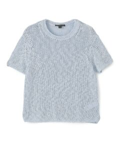 TOMORROWLAND / トゥモローランド ニット・セーター | コットンリネン ショートスリーブプルオーバー WVP3141