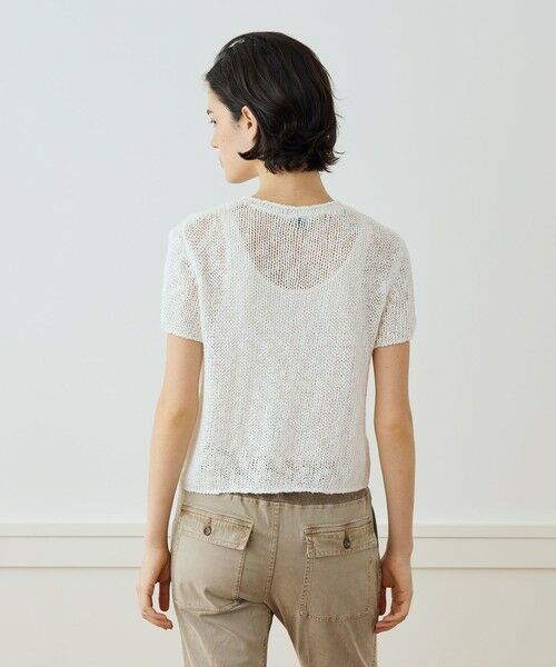 TOMORROWLAND / トゥモローランド ニット・セーター | コットンリネン ショートスリーブプルオーバー WVP3141 | 詳細4
