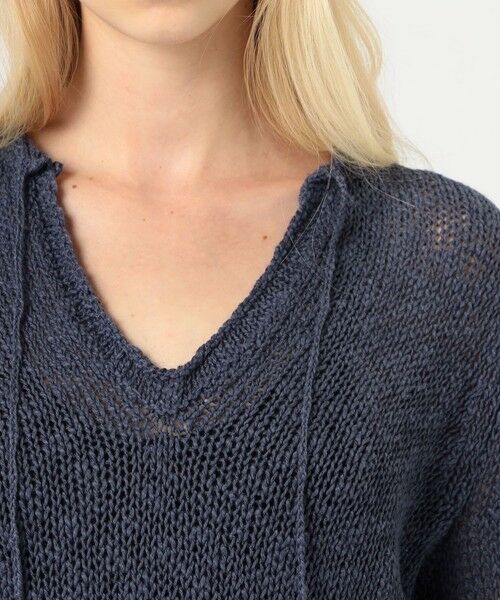 TOMORROWLAND / トゥモローランド ニット・セーター | コットンリネン ニットチュニック WVP3140 | 詳細4