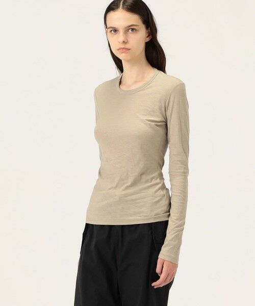 TOMORROWLAND / トゥモローランド Tシャツ | スラブジャージー ロングスリーブプルオーバー WUA3361 | 詳細2