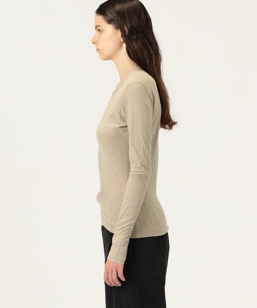 TOMORROWLAND / トゥモローランド Tシャツ | スラブジャージー ロングスリーブプルオーバー WUA3361 | 詳細3