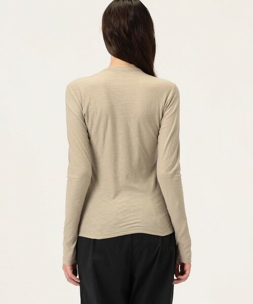 TOMORROWLAND / トゥモローランド Tシャツ | スラブジャージー ロングスリーブプルオーバー WUA3361 | 詳細4