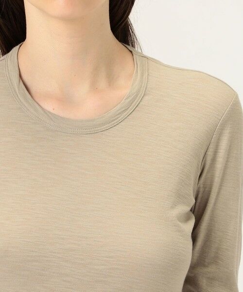 TOMORROWLAND / トゥモローランド Tシャツ | スラブジャージー ロングスリーブプルオーバー WUA3361 | 詳細5