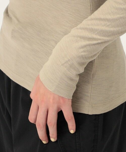 TOMORROWLAND / トゥモローランド Tシャツ | スラブジャージー ロングスリーブプルオーバー WUA3361 | 詳細6