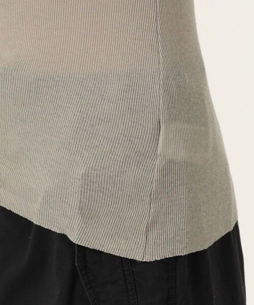 TOMORROWLAND / トゥモローランド Tシャツ | コットンカシミヤリブ ロングスリーブプルオーバー WVA3939 | 詳細8