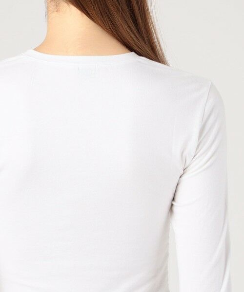 TOMORROWLAND / トゥモローランド Tシャツ | コットンポリエステルジャージー サイドシャーリングTシャツ WMTP3232 | 詳細6