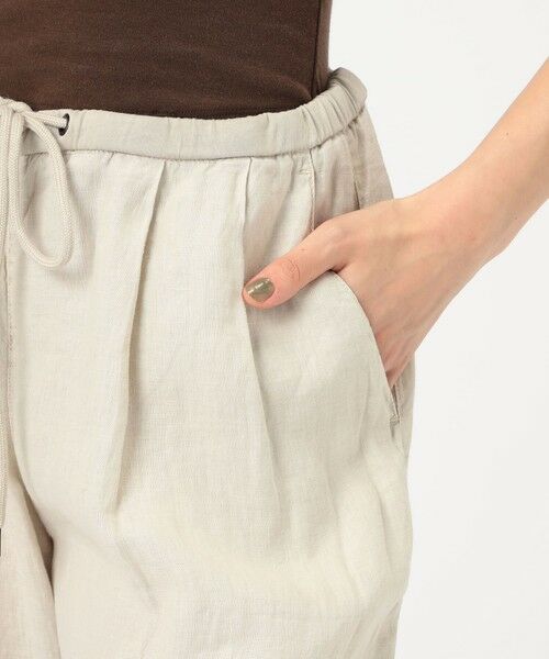 TOMORROWLAND / トゥモローランド その他パンツ | リネン リラックスパンツ WKO1443 | 詳細7