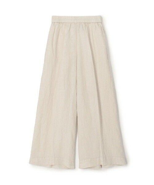 TOMORROWLAND / トゥモローランド その他パンツ | ライトウェイトリネン イージーワイドパンツ WKO1086(15 ライトベージュ)