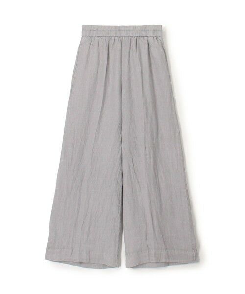 TOMORROWLAND / トゥモローランド その他パンツ | ライトウェイトリネン イージーワイドパンツ WKO1086(17 グレー)