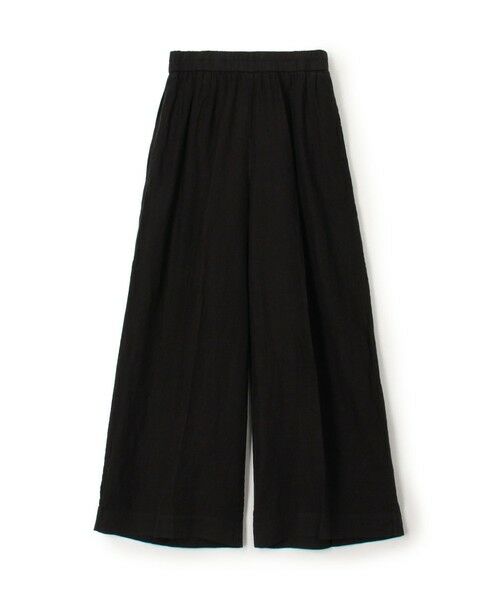 TOMORROWLAND / トゥモローランド その他パンツ | ライトウェイトリネン イージーワイドパンツ WKO1086(19 ブラック)