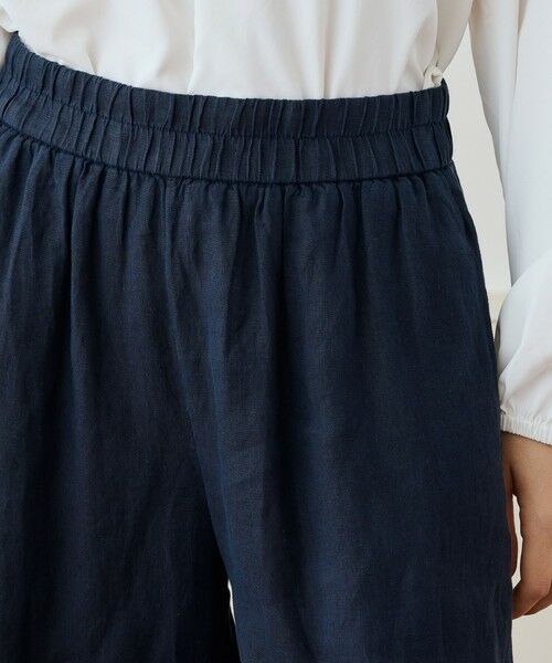 TOMORROWLAND / トゥモローランド その他パンツ | ライトウェイトリネン イージーワイドパンツ WKO1086 | 詳細5