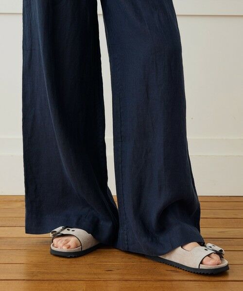 TOMORROWLAND / トゥモローランド その他パンツ | ライトウェイトリネン イージーワイドパンツ WKO1086 | 詳細8